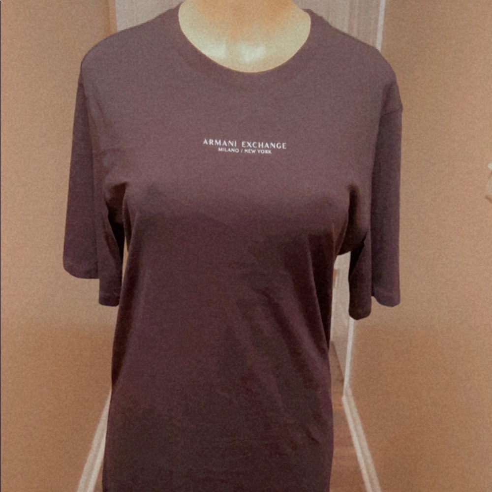 Armani exchange relax fit tshirt dress.. runs really big xs fits like a medium